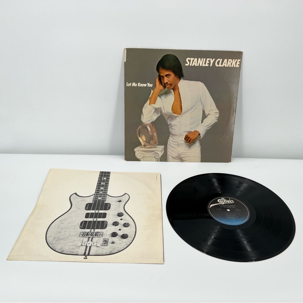 No Skips! Stanley Clarke Let Me Know You Vinyl LP Epic Records Sounds Great!